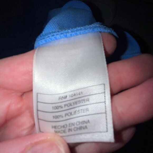 Nike Dri-FIT Half Zip Pullover Athletic Top Blue Activewear - Picture 6 of 6
